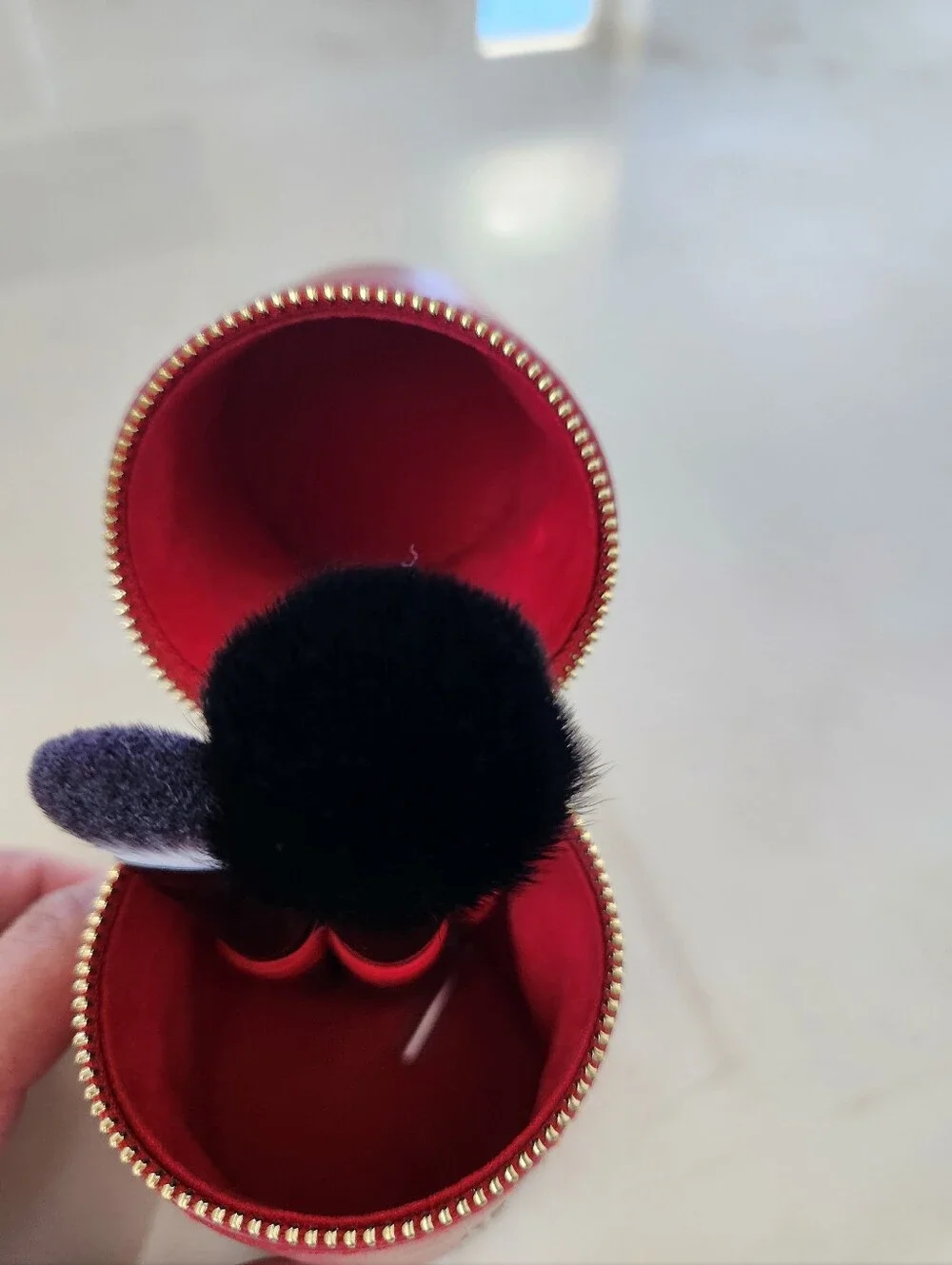 YSL Beauty Red Cosmetic Accesories Case